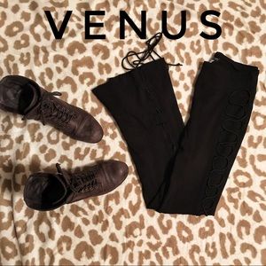 VENUS yoga pants with lace up sides! EUC
